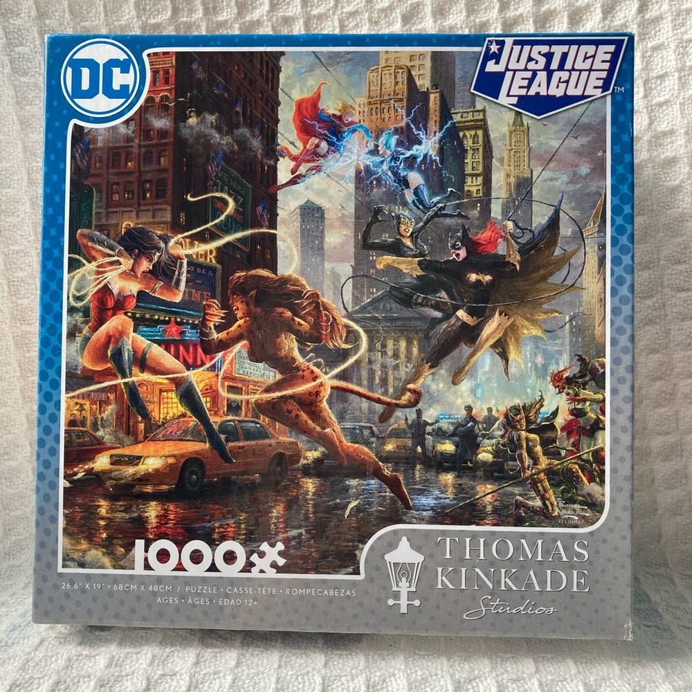 Thomas Kinkade DC Justice League 1000 Pc. Puzzle